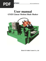 2014.05.07 GNZS Linear Motion Shale Shaker