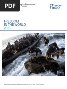 Freedom in The World 2016