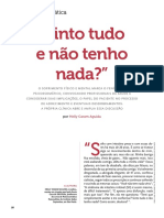 "Sinto Tudo e Não Tenho Nada?" Por Helly C. Aguida