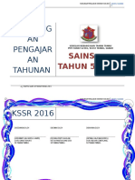 RPT Sains Tahun 5 SKTT 2016