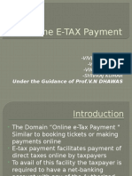 Online E-TAX Payment