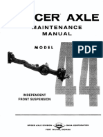 53spicer Axle Maintenance Manual Dana 4424