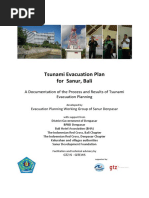 Tsunami Evacuation Plan Sanur