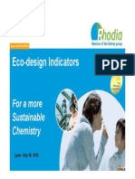 Eco-Design Indicators Rhodia