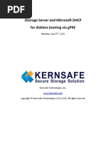 IStorage Server Iscsi Target Working With GPXE Ms DHCP Performing Diskless Boot