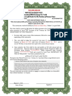 Jans Bonded Promissory Note