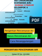 PPT Pencemaran Air (Tugas Farmasi Lingkungan)