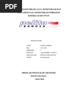 Download Pola Komunikasi Gaya Komunikasi Dan Pengaruh Terhadap Kinerja Karyawan by MirdaDinaSudarman SN296904319 doc pdf