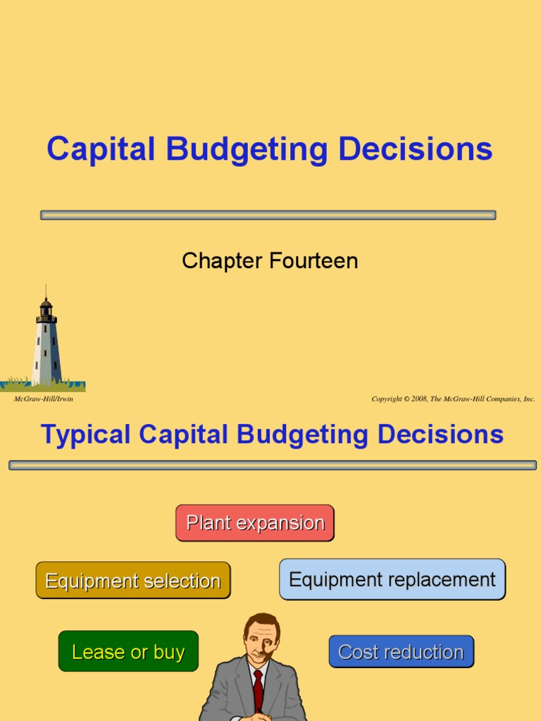 Capital Budgeting Decisionsf | PDF