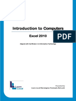 GenericManual - Excel2010