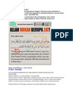 Allah Bukan Berupa Za1