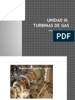 Unidad III. - Turbinas de Gas