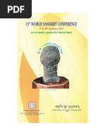Download 15th World Sanskrit Conference by Sam Chandran C SN29692630 doc pdf
