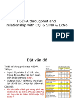 Cqi & Sinr & Ecno