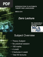 Zero Lecture