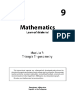 Grade 9 Math Module K-12