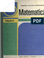 Manual Pentru Clasa A IX-a - Alg - Constantin Nastasescu PDF