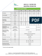 Swifter Hvls Series Product Data Sheet