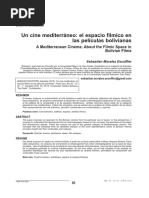 Un Cine Mediterraneo, Sebastian Morales, Catolica