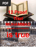 Download 12 Proof That MUHAMMAD SAW is true by ibne azhar badaunwala SN2969646 doc pdf
