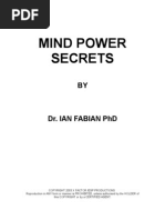 Download MIND POWER SECRETS by Ian Faian SN2969703 doc pdf