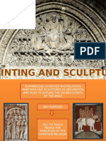 romanesque painting and sculpture weebly