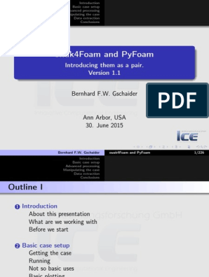 openfoam pyfoam