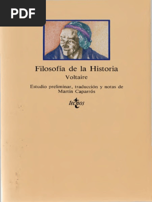 Voltaire Filosofia De La Historia