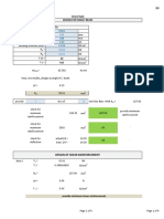 Shilpam: Design For Singly Beam Given Data