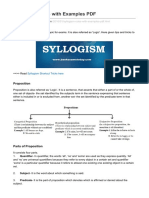 SYLLOGISM
