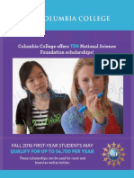 NSF Scholarship Flyer