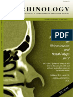 Erupean Position Paper on Rhinosinusitis & Nasal Polyps 2012