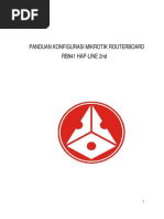 Download Modul Konfigurasi MikroTik RB951 HAP-Lite 2nd by Hamami InkaZo SN296991670 doc pdf