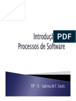 Introdução Aos Processos de Software