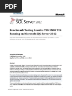 Temenos and SQL Server Highwater Benchmark Report Final With XIO