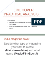 Magazine Cover Practical Analysis