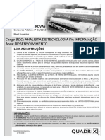 Quadrix 2012 Cfp Analista de Tecnologia Da Informacao Desenvolvimento Prova