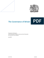 The Governance of Britain