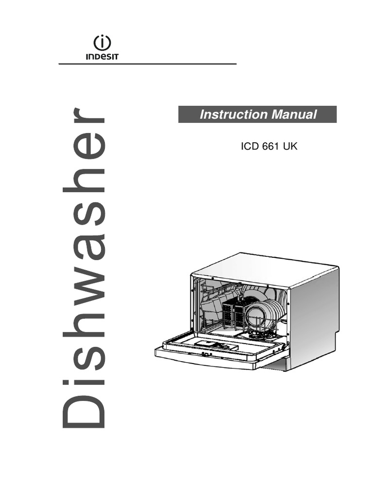 IDC661UK Dishwasher IDC661UK Dishwasher User Manual PDF Dishwasher