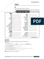 Interchange4thEd IntroLevel Unit13 Vocabulary Worksheet