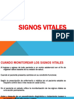 Signos vitales: pulso, respiración, presión arterial y temperatura