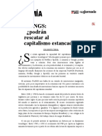 La Jornada- FANGS- ¿Podrán Rescatar Al Capitalismo Estancado