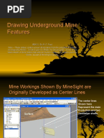 Drawing Underground Mine Features 2012