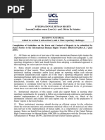 Case Law. International Humanitarian Law. State Reporting Delays