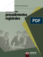  Manual de Procedimientos Registrales PDF