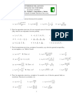 TALLER. Sucesiones y Series