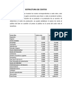 Estructura de Costos