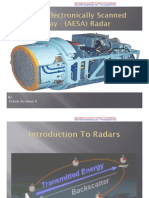 (AESA) Active Electronic Scanned Array Radar 