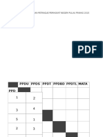 Jadual Pertandingan Petanque Peringkat Negeri Pulau Pinang 2015
