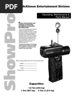 Download Coffing Hoist - Showpro Electric Chain Hoist by omar porto SN297050986 doc pdf